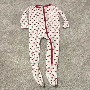 Infant Kickee Pants Heart Pajamas